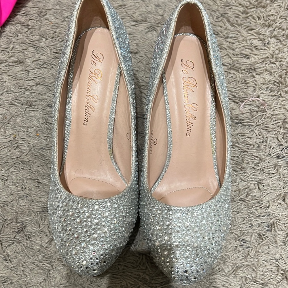 Crystal heels